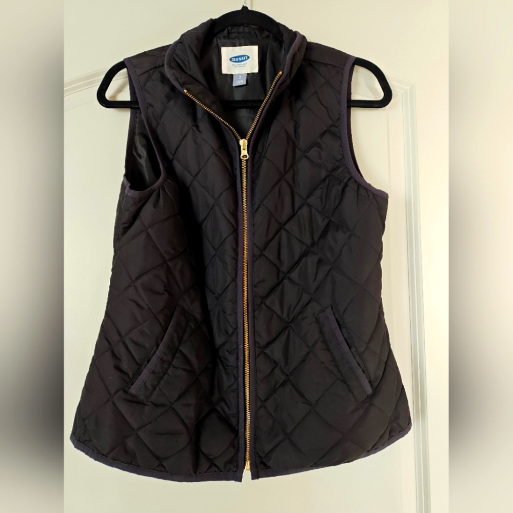 Old Navy Black Vest S